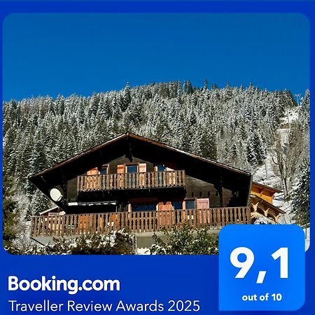 Charming, Cosy Chalet Nestled In A Breathtaking Surrounding With Spectacular, Stunning Mountain Views Abondance Exterior foto
