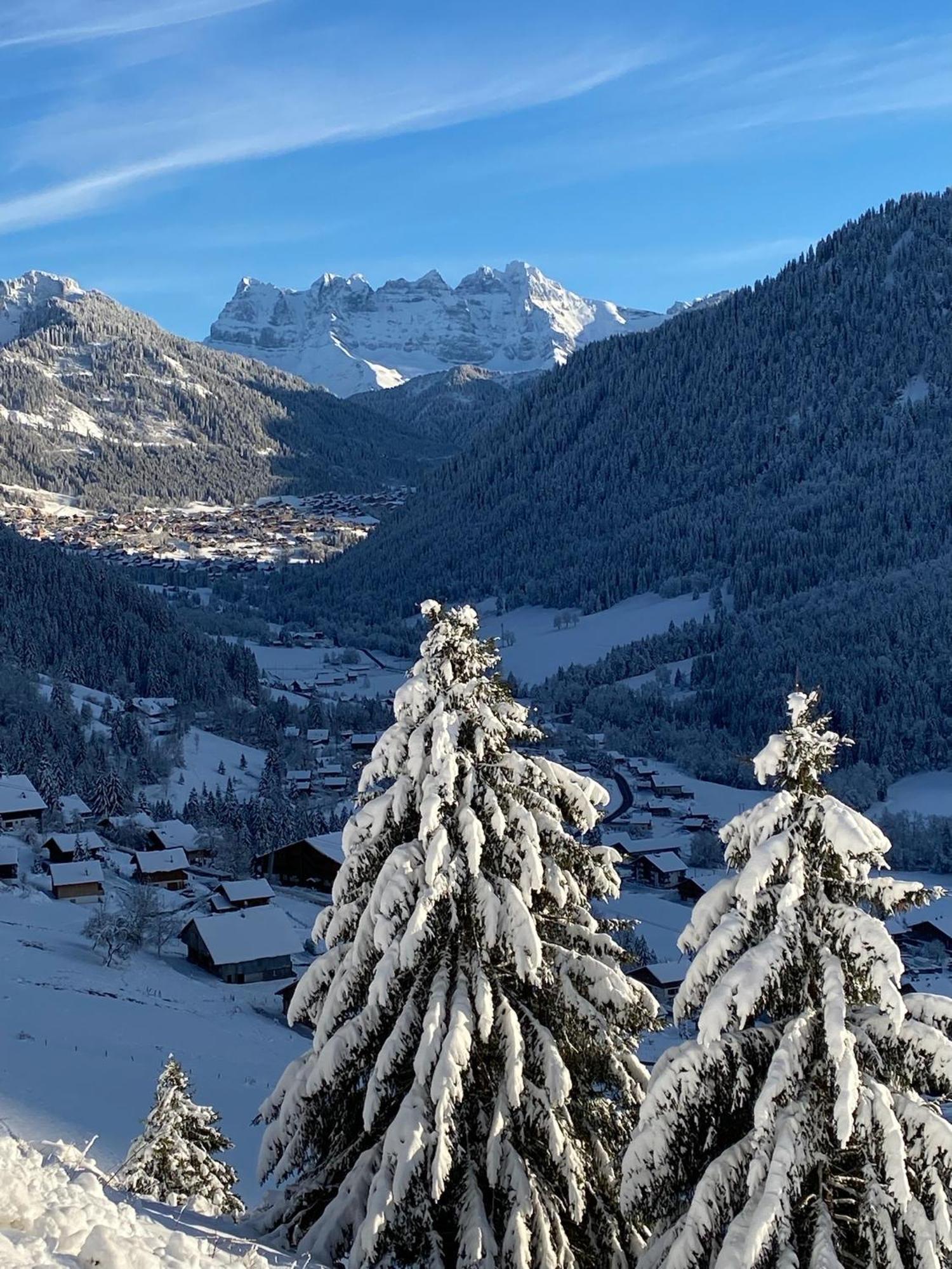 Charming, Cosy Chalet Nestled In A Breathtaking Surrounding With Spectacular, Stunning Mountain Views Abondance Exterior foto